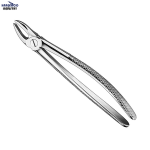 Pinces d'extraction manuelles de marque personnalisée, modèle anglais, taille 7, antidérapantes, moyennes, approuvées CE, 30 positions de mâchoires, Classe I - Product Image 1