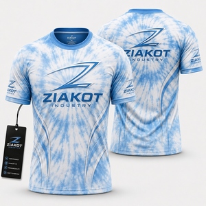 Camiseta ZIAKOT de Diseño Innovador para Hombre, Personalizada, Negra y Dorada, con Patrón 3D Abstracto y Forma Definida - Product Image 6
