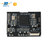 Module de scanner de codes-barres 2D haute performance fabriqué avec interfaces USB/COM/TTL pour la numérisation de codes-barres et QR en stock DE2608