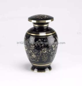 Urnas de recuerdo de latón en miniatura para cenizas ideales para dividir restos entre familiares cercanos para siempre - Product Image 2