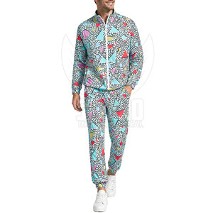 Latest Design Wholesale Men Windbreaker <b>Set</b> Cheap Price Pakistan Made Men Sublimated Windbreaker <b>Set</b> - Product Image 3