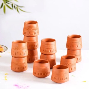 Pot à succulentes en argile peint à la main, petit pot à fleurs, design Wabi-Sabi, passe au lave-vaisselle, idéal pour hôtels et restaurants, conteneur pour cactus, cadeaux - Product Image 4