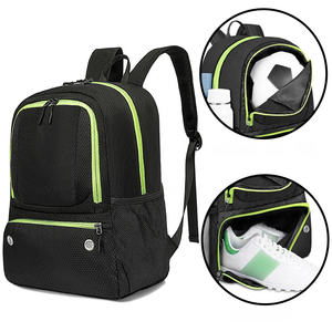 Professional Soccer <b>Backpack</b> with Ball Compartment and Shoe Pocket Durable Athletic Bag for Basketball and Volleyball - Product Image 1