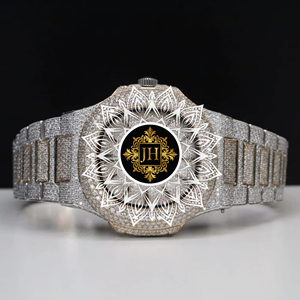 Reloj de Cuarzo con Diamantes Moissanite de Excelente Calidad para Mujer, Diseño Delgado, Elegante y Moderno, Disponible para Regalo - Product Image 3