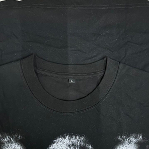 Custom Winter 2-Piece Set Men Drop Shoulder Cropped T-<b>Shirt</b> Flared Stack Sweatpants Screen Printed Vintage 100% Cotton Fleece - Product Image 6