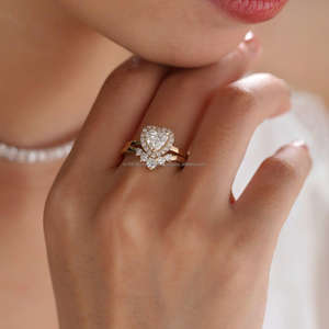 IGI/GIA Lab Grown Cut Diamond <b>Vintage</b> 14k Yellow Wedding/Engagement <b>Ring</b> Unisex Fine White <b>Gold</b> for Anniversary Party-Worthy - Product Image 4