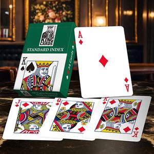 Cartes à Jouer KING CARDS Premium 310gsm en Papier Lisse avec Revêtement à Base d'Eau - Index Standard pour Usage Familial - Product Image 5