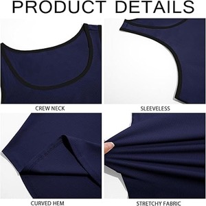 Custom Logo Summer Men's Gym Wear Sleeveless Tank <b>Top</b> Comfortable Breathable Workout Quick-Drying Men's Tank <b>Top</b> for Adult - Product Image 6