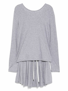 มินิเดรสปักลายโลโก้พร้อมเชือกผูก - Product Image 3