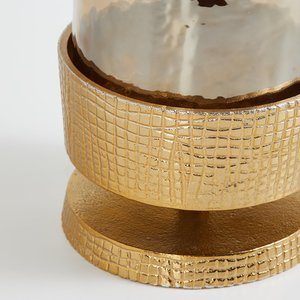 Aluminum Candlestick Holder <b>Set</b> Modern Home Decor Waterproof Tabletop Centerpiece - Product Image 5