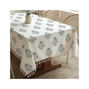 Mantel de Algodón Gris Claro con Aspecto de Lino, Decorativo con Rayas, para Comedor, Decoración de Interiores, Venta al por Mayor, OEM, ODM - Product Image 4