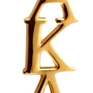 Collier Lavalier Vertical en Or Vermeil 14K (aka Or Rose) – Élégant Pendentif Doré avec Chaîne – Bijou Tendance et Accessoire Cadeau - Product Image 3