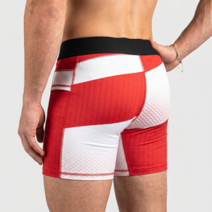 OEM <b>Compression</b> Tight <b>Shorts</b> <b>Men's</b> Elastic Waist Mid 100% Spandex Polyester Tight <b>Shorts</b> <b>Men</b> Elastic Waist <b>Compression</b> <b>Shorts</b> - Product Image 5