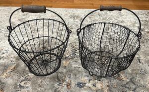 Eco-Friendly Reusable Metal Egg <b>Storage</b> <b>Basket</b> for Household Kitchen - Product Image 5