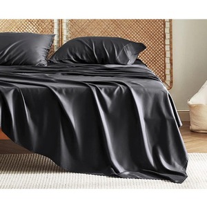 Drap de lit en bambou 300TC, tissage uni, haute densité de fils, doux, lisse, respirant, linge de lit pour hôtels de luxe, complexes hôteliers, chambres d'hôtes - Product Image 2