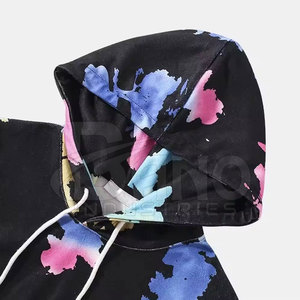 Sudadera con Capucha Casual de Invierno para Hombre, Sublimada, con Patrón Sólido, Logotipo Personalizado, Tela de Forro Polar, Gruesa, de Secado Rápido y Ecológica - Product Image 3