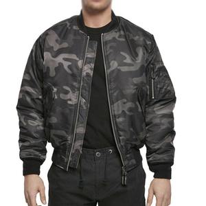Men's Stand Collar 100% Bamboo Fiber Winter Bomber <b>Jacket</b> with Front Logo Best Quality Street Style <b>Canvas</b> <b>Jacket</b> - Product Image 1