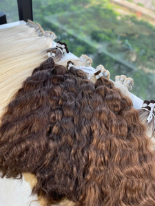 Extensions de Cheveux Naturels Vietnamiens Bruts 2026, 100% Haute Qualité, Lisses, Double Trame, Vente Chaude - Product Image 2