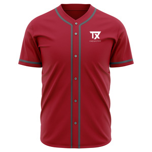 Nouveau style OEM, impression sublimée du nom de l'équipe, du logo et du numéro, vêtements de sport, uniforme de baseball, maillot de baseball personnalisé - Product Image 1