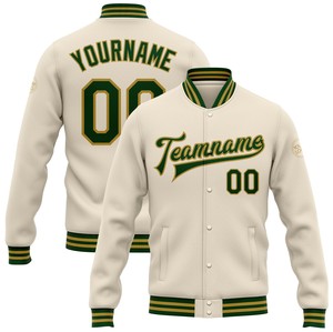 Veste en cuir personnalisée avec bordure en fourrure, broderie personnalisée, nom/numéro/logo - Hiver, pour homme - Product Image 1