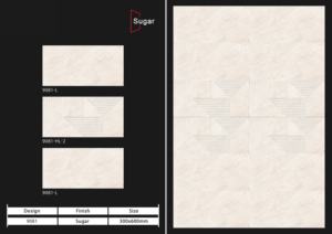 Carreaux muraux en céramique 300x600mm pour salle de bain et cuisine, finition brillante, mate, effet sucre, design mural intérieur luxueux - Product Image 5