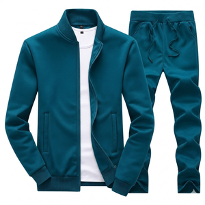 Ensembles de survêtements de football unisexes ajustés, respirants et confortables, avec lettrage, design haut de gamme, pour le printemps, vente en gros - Product Image 4