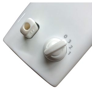 Ventilatore a piantana bianco da 16 pollici a 3 velocità S16200 con funzione oscillante - Product Image 3