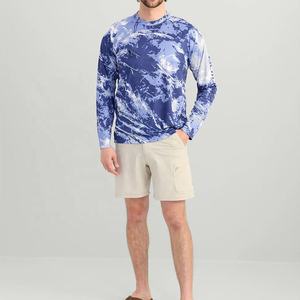 Camisas de Pesca para Hombre, Personalizadas con Logotipo, Transpirables, de Manga Larga, Impermeables, de Secado Rápido, con Protección UV SPF UPF 50, Duraderas, de Poliéster - Product Image 2