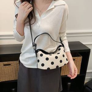 Bolso de hombro de cuero genuino para mujer al por mayor, bolso de mano con logotipo personalizado, etiqueta privada para boutiques - Product Image 5
