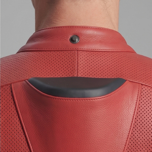 Combinaison de moto en cuir véritable pour homme, tenue de moto en cuir pour homme, uniforme de moto professionnel en cuir pour homme - Product Image 5