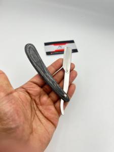High Quality Wooden Handle Men's Face Shaving <b>Razor</b> for Barber Salon Use Stainless Steel <b>Single</b> <b>Blade</b> Non-Disposable Custom Logo - Product Image 2