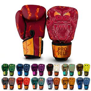 Guantes de Boxeo Deportivos para Entrenamiento y Sparring con Logotipo Personalizado, Espuma de Alta Densidad, para Gimnasio, Kickboxing y Entrenamiento - Product Image 1