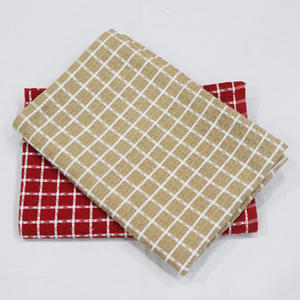 Toallas de cocina con diseño de cuadros de lujo de 100% algodón Toallas de cocina de golf de lino de secado rápido de la India al precio más bajo - Product Image 4