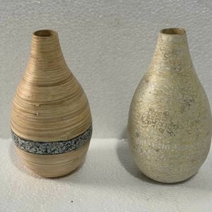 Decorative Bamboo <b>Vase</b> Handmade Natural Bamboo Flower <b>Vase</b> Eco Friendly Home Decor Sustainable Bamboo <b>Vase</b> for Living Room - Product Image 4