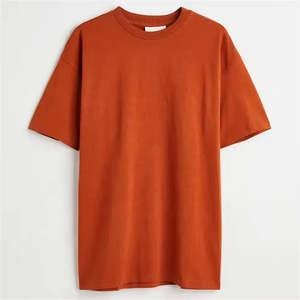 Camiseta 100% algodón para hombre, corte holgado, estampada, estilo de lujo, camiseta con hombros caídos, camiseta con hombros caídos para hombre, muy vendida. - Product Image 6