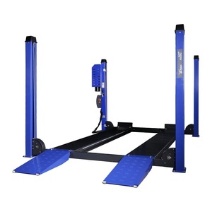 Elevador automotriz de 4 postes de alta resistencia para taller profesional, sistema de elevación de alta capacidad con estructura de acero duradera. - Product Image 3