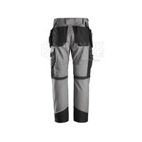 Pantalon de travail renforcé, industriel, pour ouvrier, mécanicien, construction, robuste, design durable, polyester/coton, séchage rapide