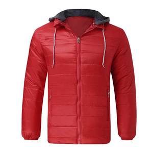 Removable Liner Puffer Jacket Men Winter Lightweight Insulated Hooded Waterproof Warm <b>Detachable</b> - Product Image 4