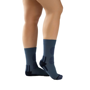 Wholesale Wool/Nylon Solid Breathable Eco-Friendly Thin Knee-High Sports Athletic <b>Socks</b> for Basketball Yoga Cycling-<b>Winter</b> Adult - Product Image 3