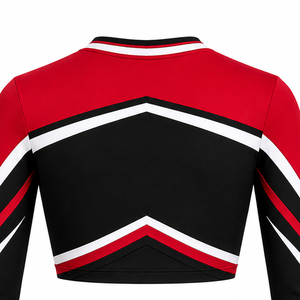 Conjunto de Uniforme de Animadora a la Moda con Combinaciones de Colores Atrevidas, Material Ligero y Personalización Profesional para Equipos - Product Image 4