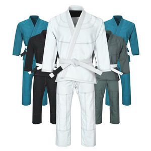 ชุดกีฬายูนิเซ็กซ์สำหรับฝึกซ้อมศิลปะการต่อสู้ แขนยาว ชุดบีเจเจ สไตล์โดดเด่น ชุดมวยไทย ยิวยิตสู คาราเต้ สำหรับผู้ใหญ่ - Product Image 2