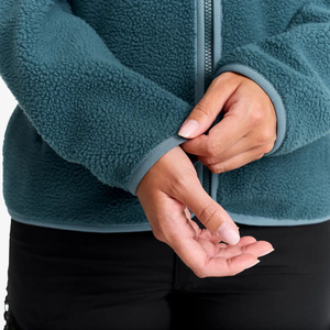 <b>Ladies</b> Fleece Coat Winter Warmth <b>Lightweight</b> Soft Fabric <b>Jacket</b> Outdoor Travel Camping Clothing Wholesale Supply - Product Image 5