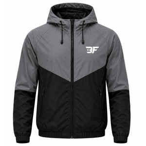 Custom <b>Safari</b> <b>Jackets</b> Unisex Hooded Casual OEM Service Quick Dry Lightweight 100% Polyester Waterproof Breathable Winter - Product Image 3