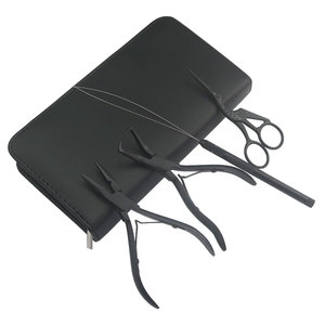 Kit de Herramientas para Extensiones de Cabello de Acero Inoxidable, Profesional, de Última Tendencia, para Uso en Salón y en Casa - Product Image 1