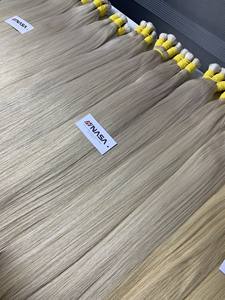 Prix de gros Extensions de cheveux en vrac Cheveux du donneur Double noyade 100 grammes Couleurs foncées 28 pouces - Product Image 3