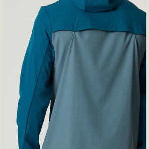 Ensemble de survêtement pour homme personnalisé, respirant, en polyester et nylon, coupe-vent, deux pièces, avec fermeture éclair - Product Image 4