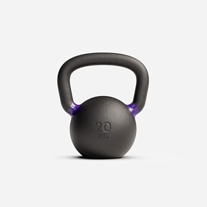 Kettlebell 20 kg en fonte solide, équipement de fitness durable pour usage domestique - Product Image 5