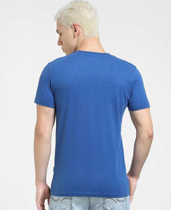 เสื้อยืดสตรีทแวร์ผ้าฝ้ายระบายอากาศ100% ลายทางสบายและมีสไตล์ออกแบบได้ตามต้องการ - Product Image 2