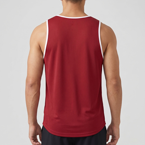 Camiseta sin mangas para hombre, ropa de gimnasio, camiseta deportiva de secado rápido, camiseta sin mangas para hombre, chaleco de gimnasio - Product Image 2