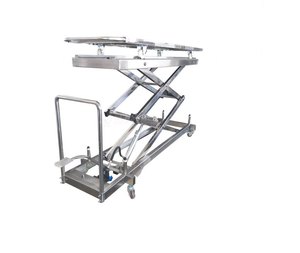 El carro y carrito de mano eléctrico para levantar el cuerpo es un moderno dispositivo de manejo de la morgue diseñado para un levantamiento seguro y sin esfuerzo - Product Image 2
